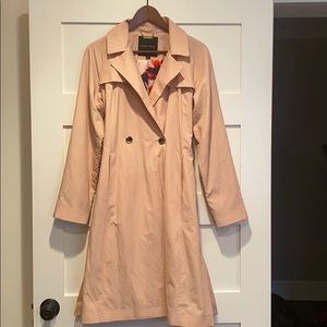 Blush Pink Trench Coat